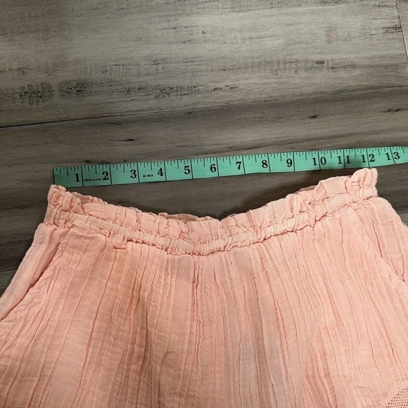 NWT Guess Lensie Beach Set Women's Pink Shorts XS Top S - Picture 10 of 13
